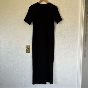 Vintage Lauren Ralph Lauren 100% cotton ribbed maxi dress